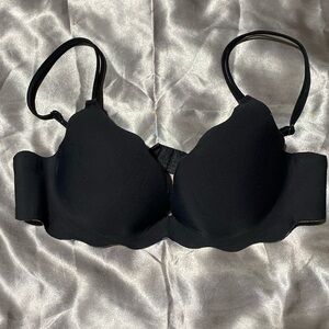 Victoria’s Secret Black/Animal print bra. Size 34B